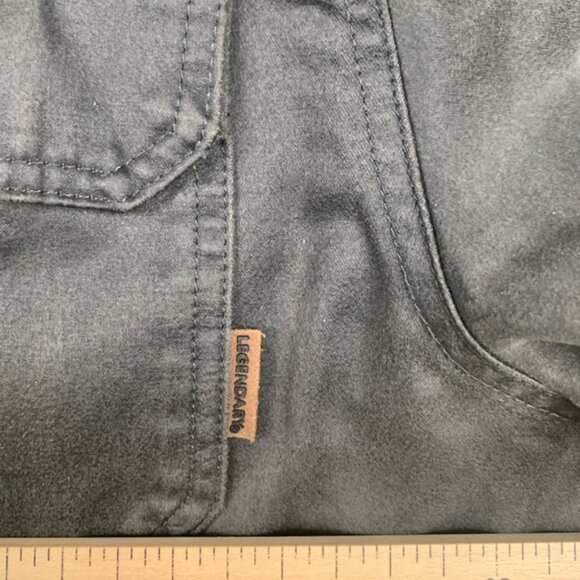 Legendary Whitetails Waxed Jacket Men's Size Large‎ Journeyman Flannel Lined - Picture 4 of 10